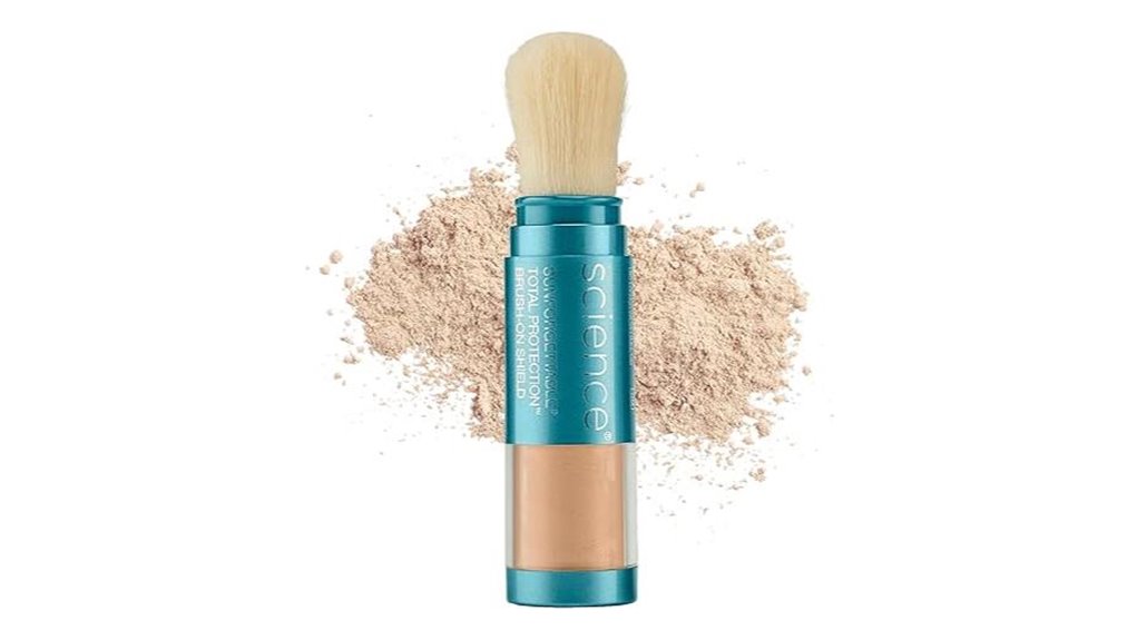 sensitive skin mineral brush on