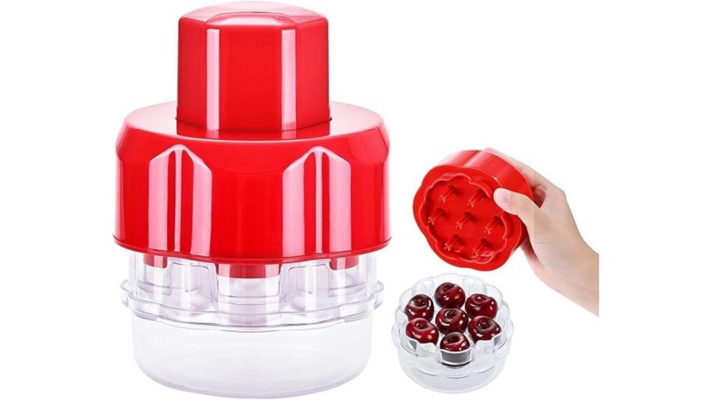 seven hole cherry jam pitter