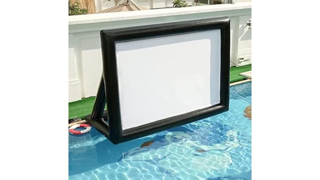 seventeen foot inflatable movie screen