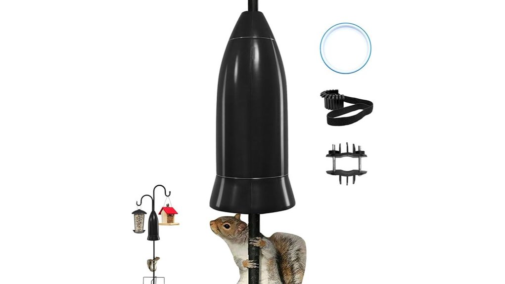 shepherd hook squirrel baffle
