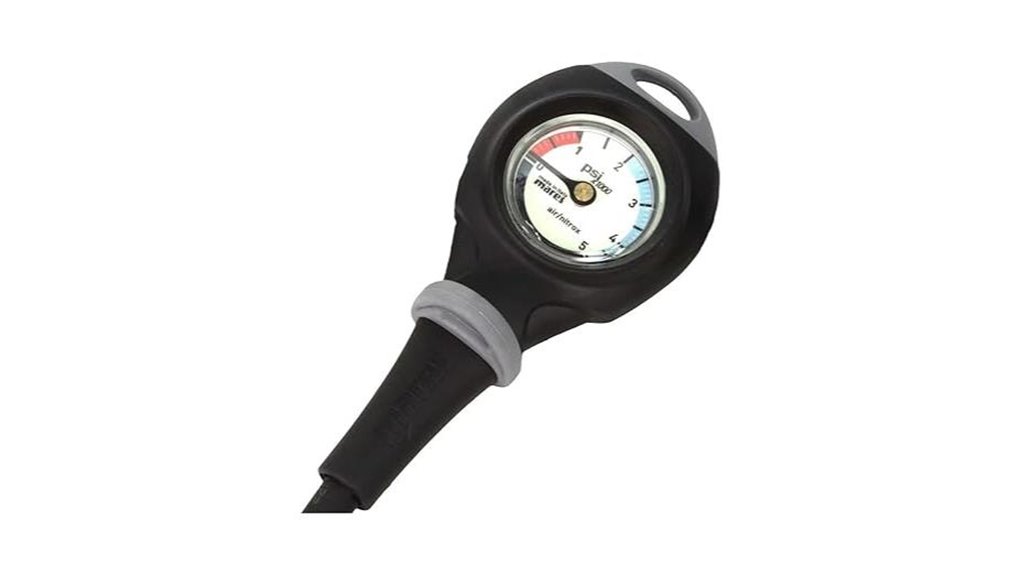shockproof scuba pressure gauge