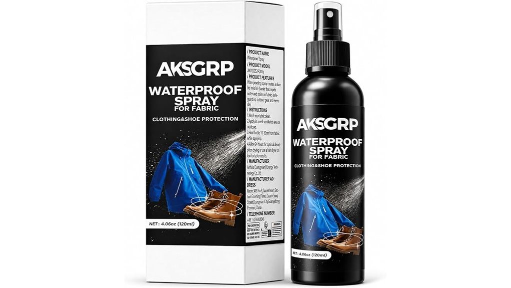 shoes fabric waterproofing spray