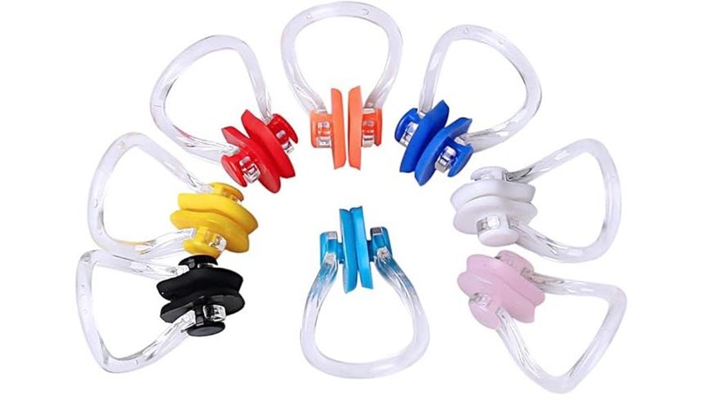 silicone 8 pack nose clip