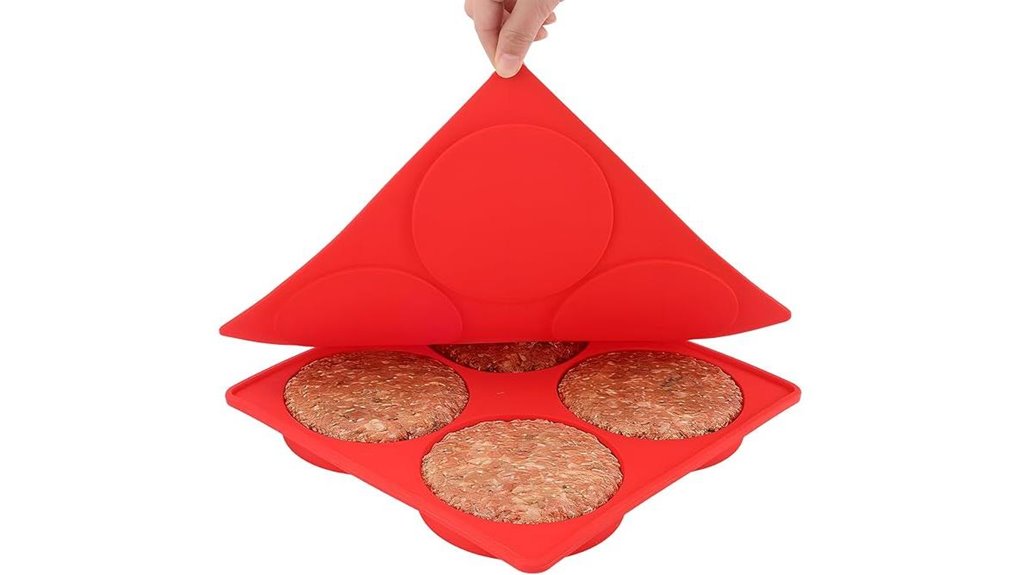 silicone burger patty maker
