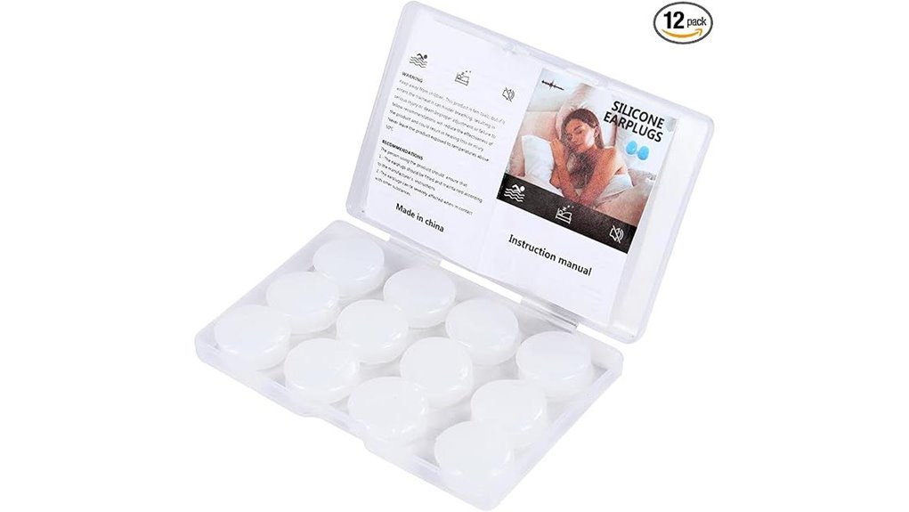 silicone earplugs sleep swim