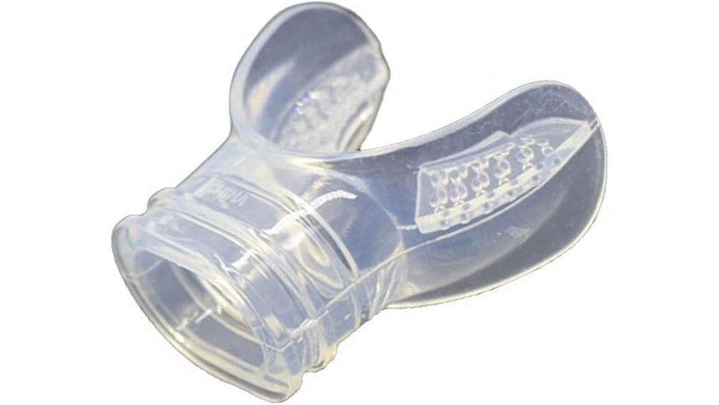 silicone long mouthpiece snorkel