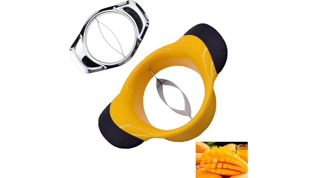 silicone non slip mango slicer