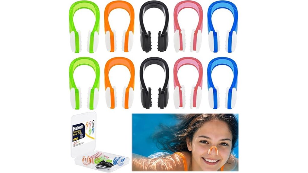 silicone nose plugs ten pack