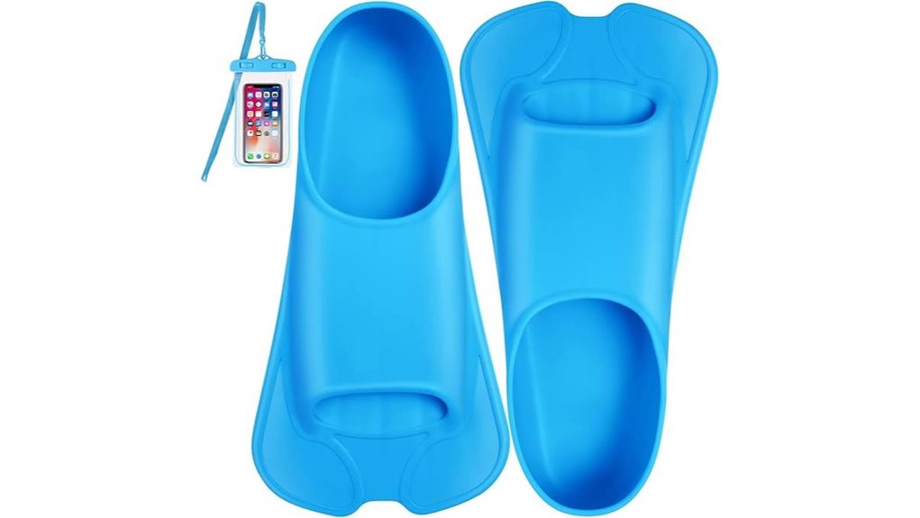 silicone swim fins meshbag