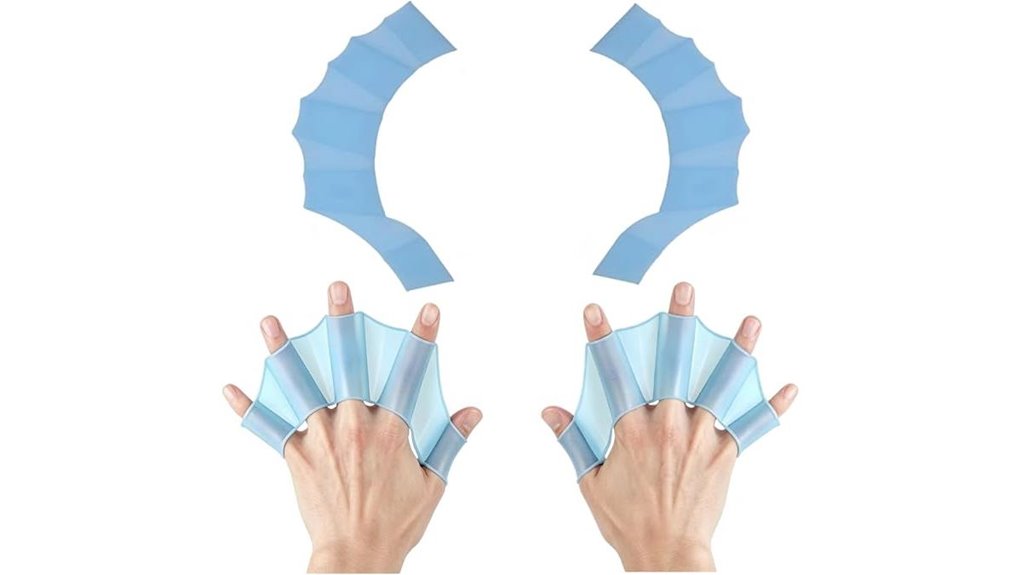 silicone webbed swimming resistance