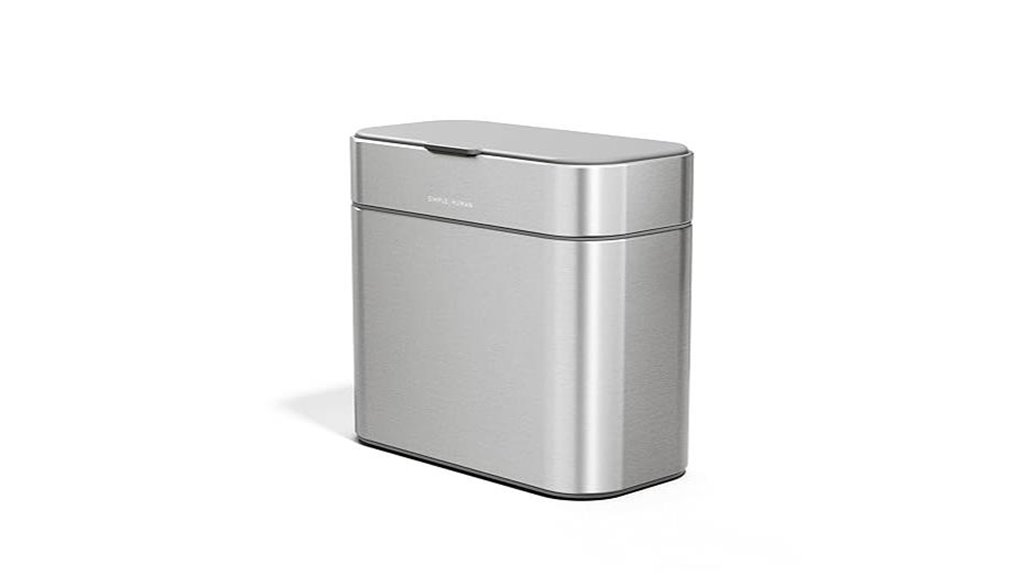 simplehuman 4l stainless caddy