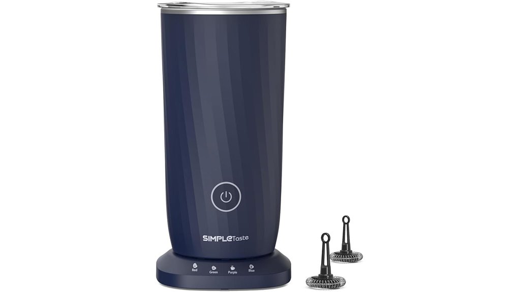 simpletaste 4 in 1 frother steamer