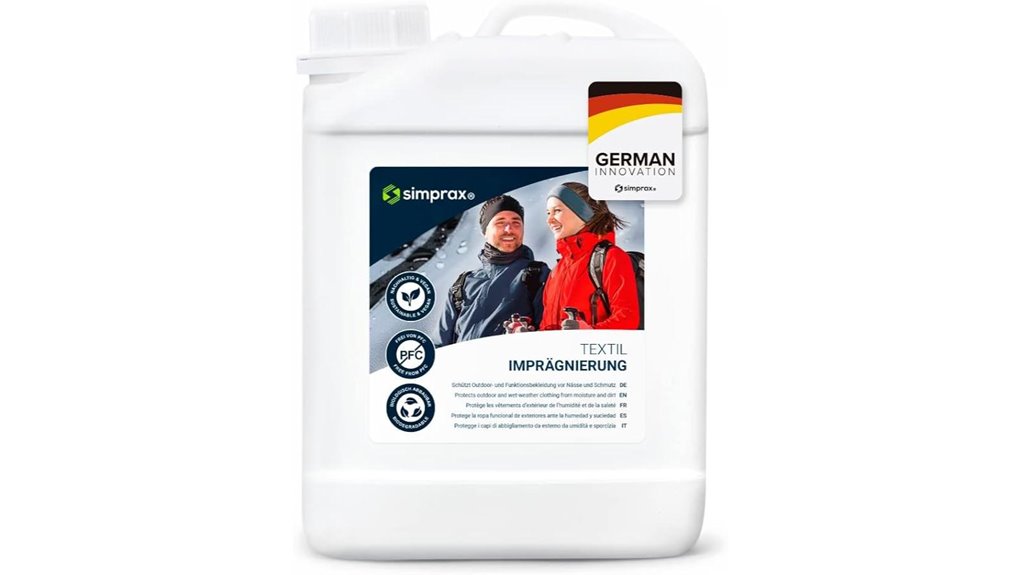 simprax eco friendly gore tex spray