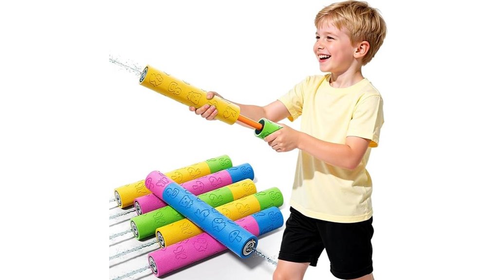 six kids foam blasters