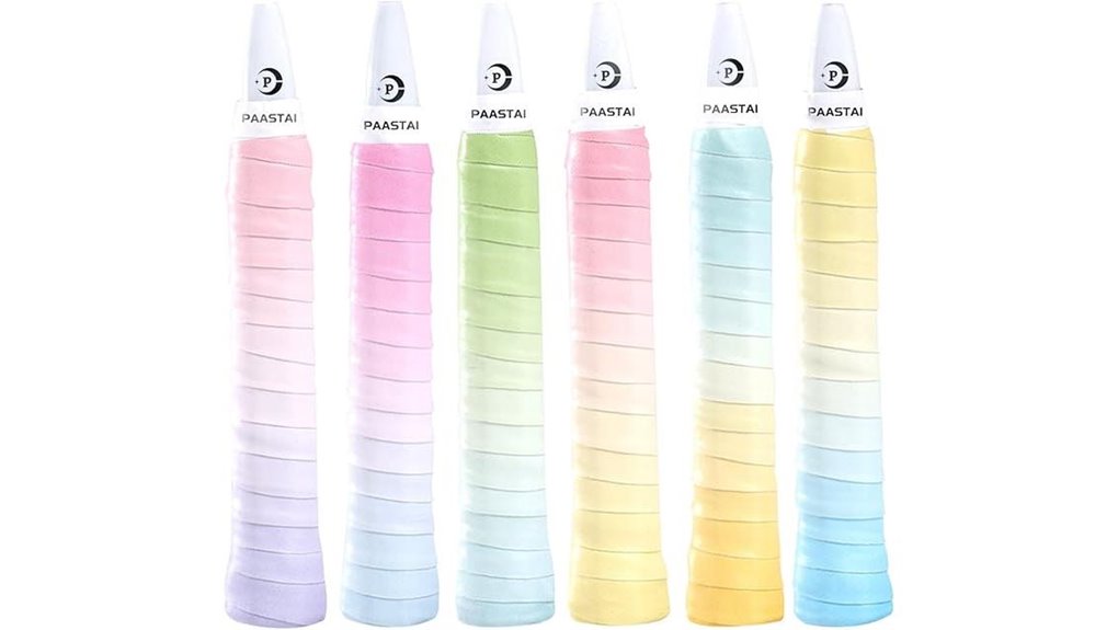 six pack sticky tennis grip