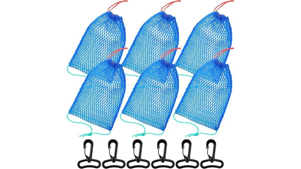 six piece portable crab snare