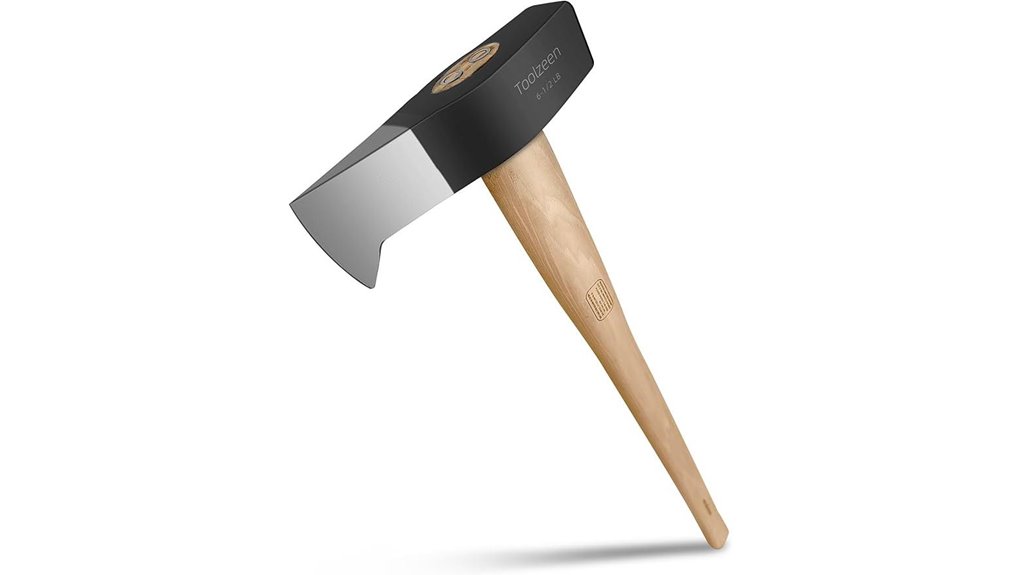 six pound hickory splitting maul