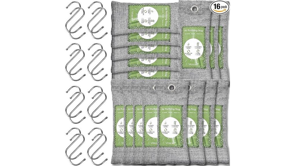 sixteen bamboo charcoal purifiers