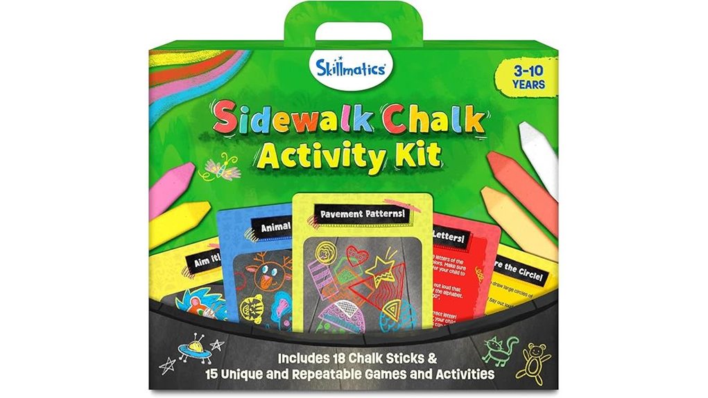 skillmatics kids chalk kit