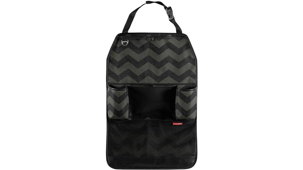 skip hop black organizer