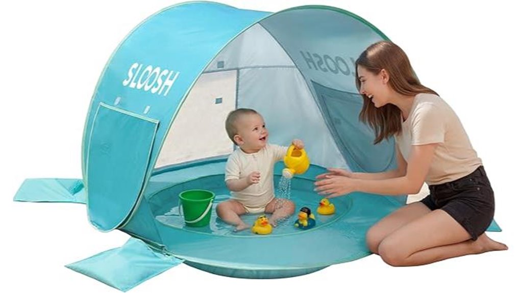 sloosh baby shade tent