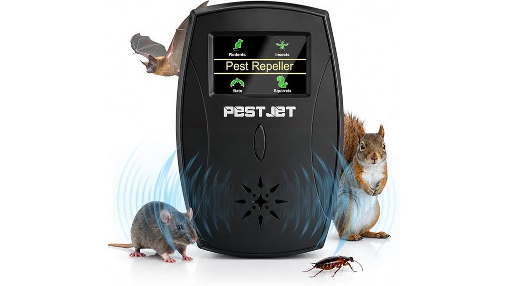 smart ultrasonic pest display