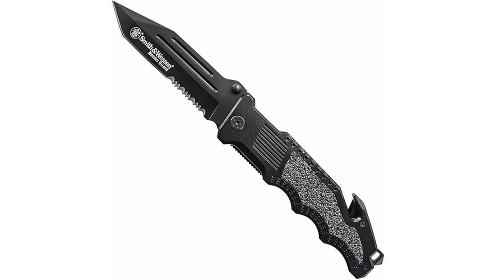 smith wesson serrated folding