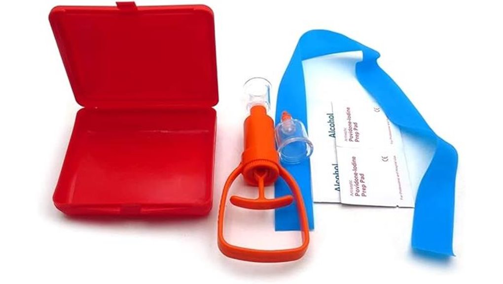 snake bite extraction kit