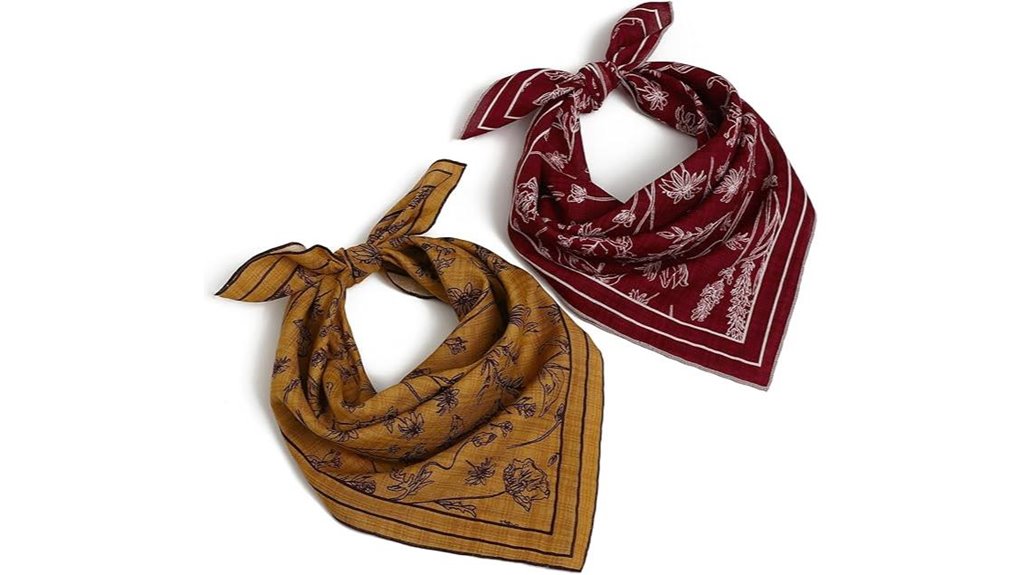 soft cotton viscose bandana