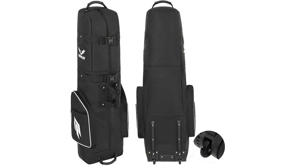 soft sided waterproof wheeled golf