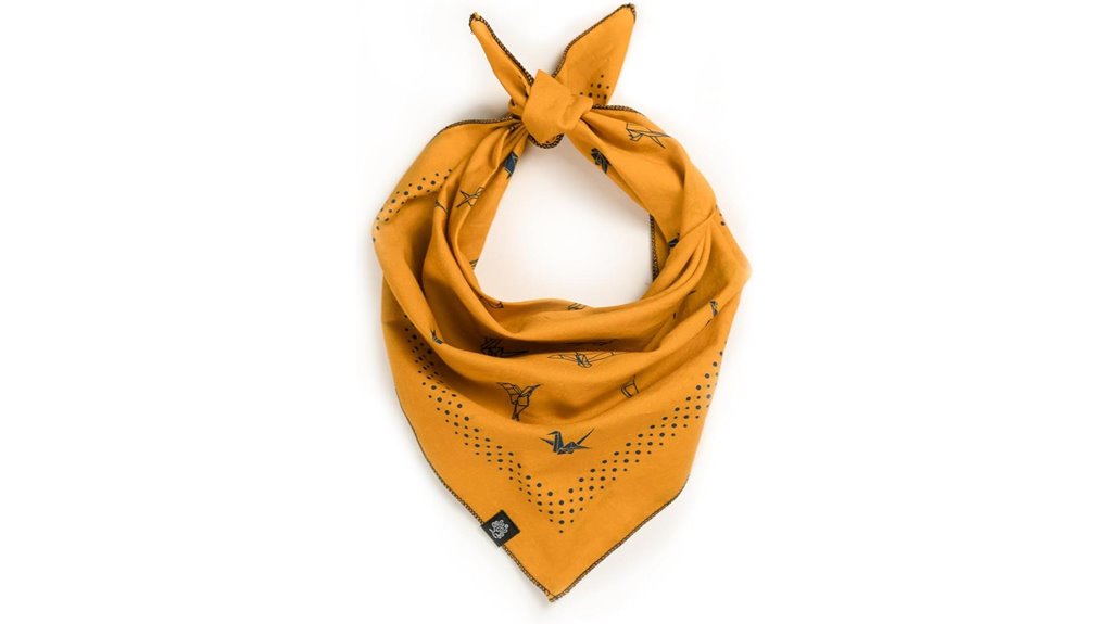 soft white moss bandana