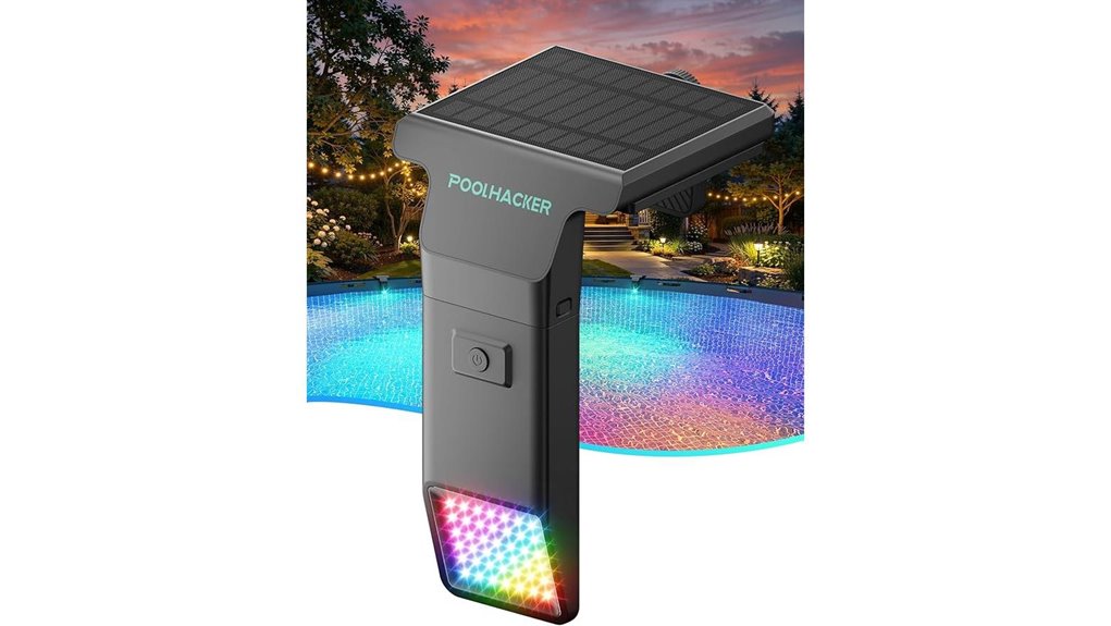 solar 10 color led timer