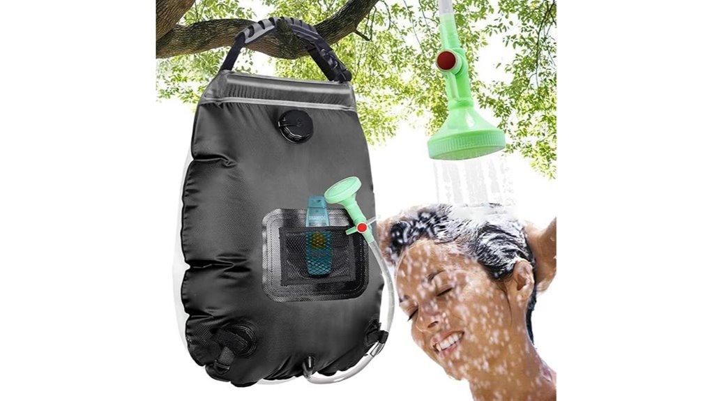 solar 5gal portable shower