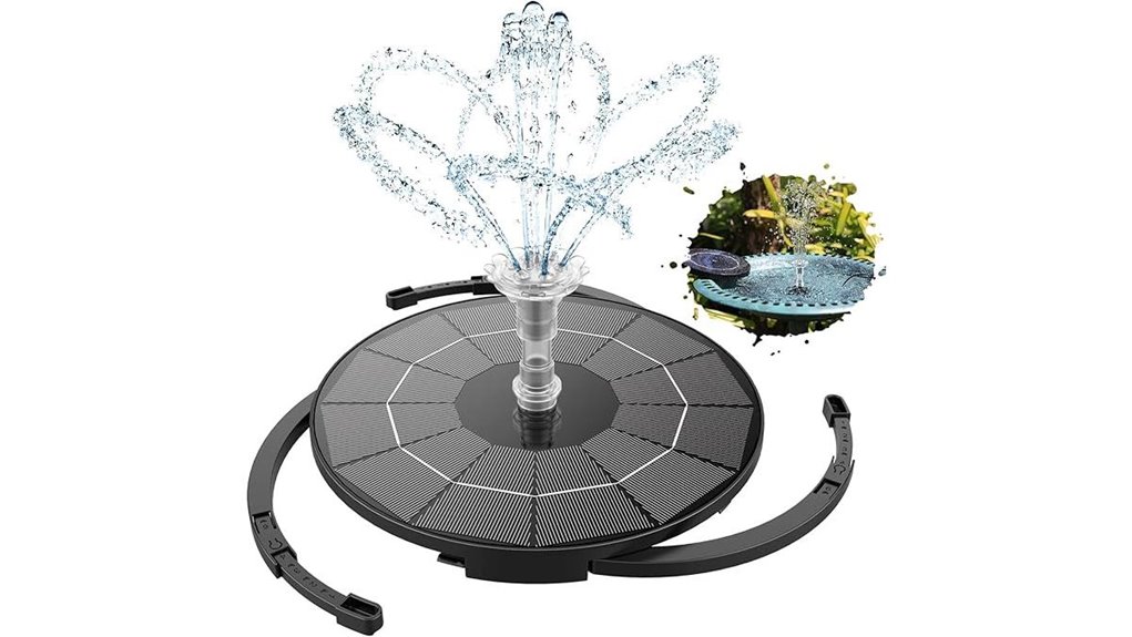 solar fountain pump 3 5w