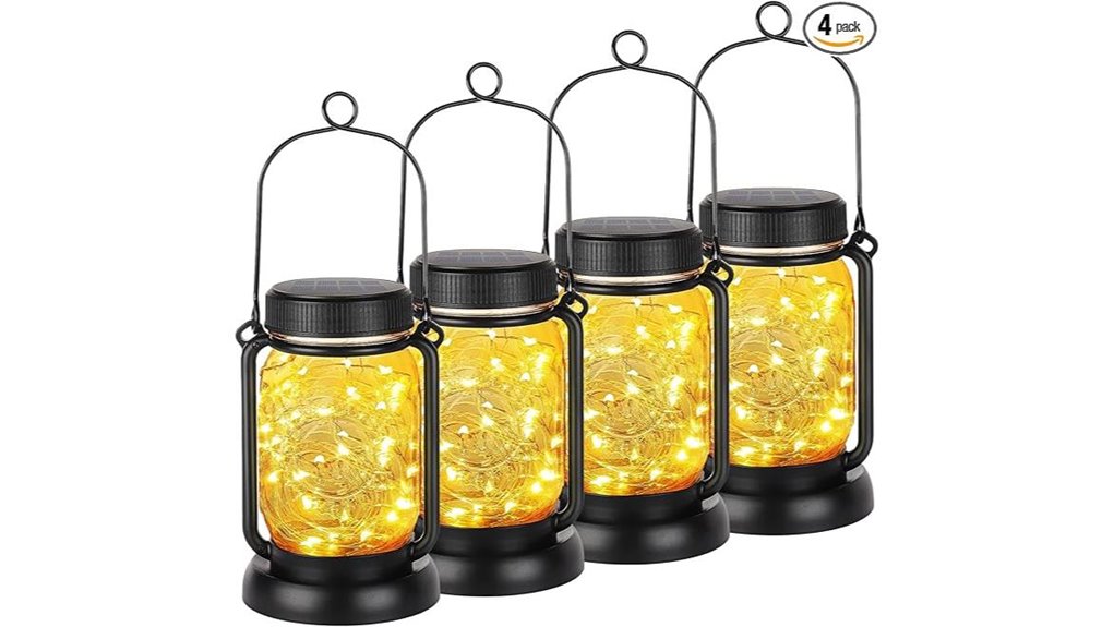 solar lanterns with stakes