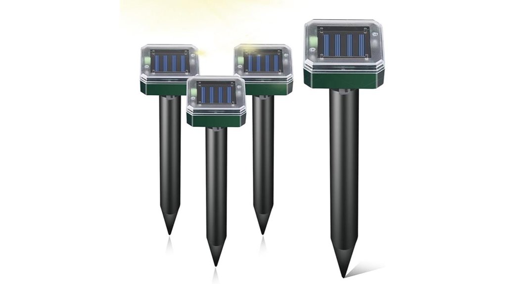 solar powered waterproof pest repellent