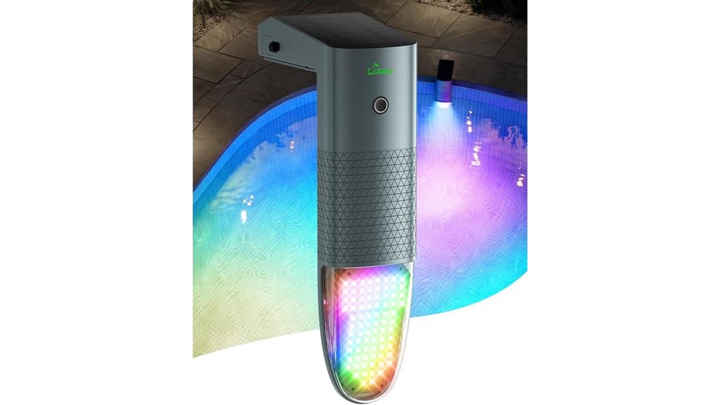 solar rgbic poollights ip68