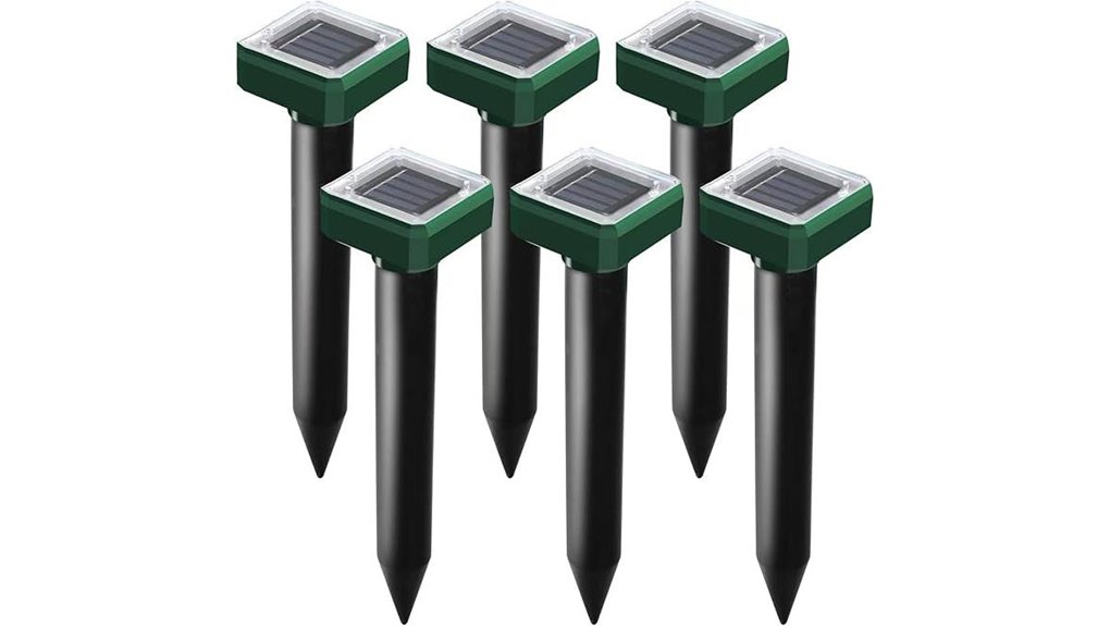 solar ultrasonic mole repellent
