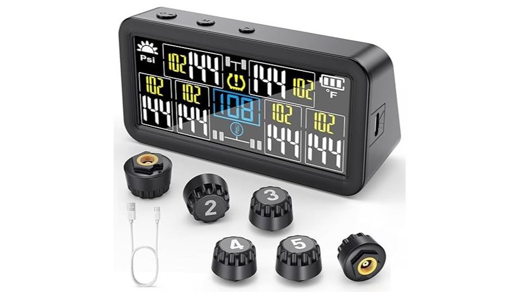 solar usb c tpms system