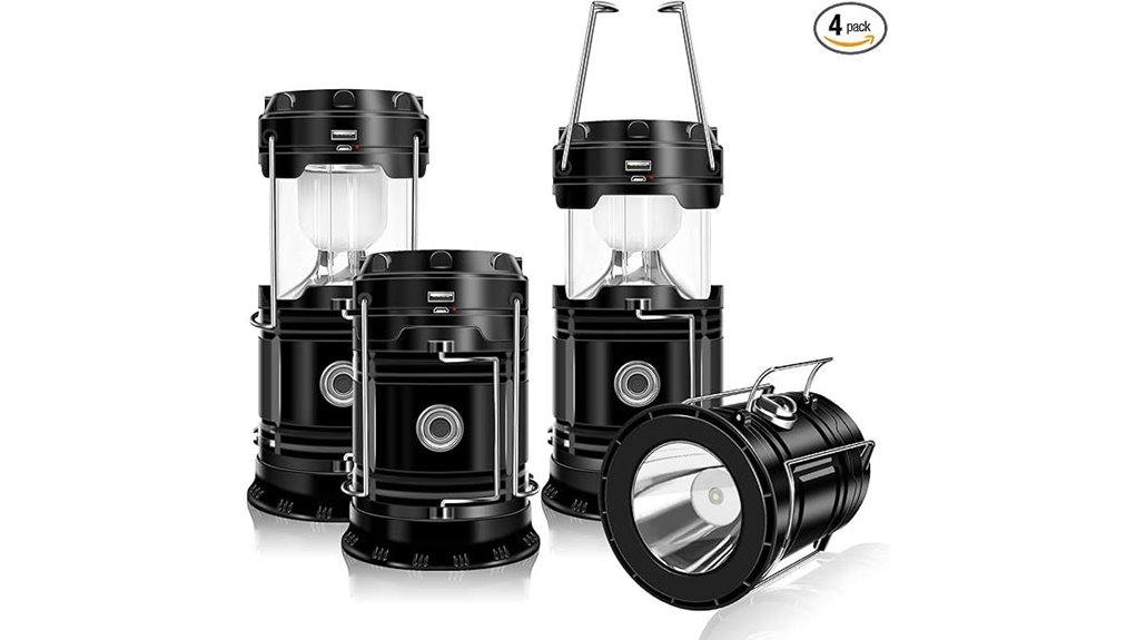 solar usb led lanterns
