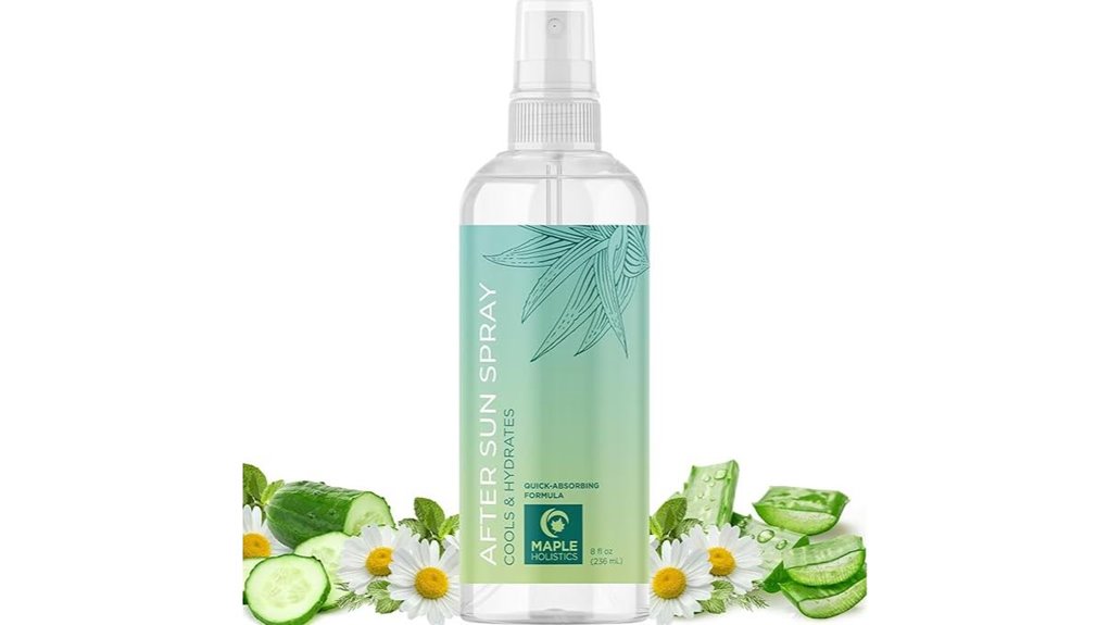 soothing aloe after sun vitamine
