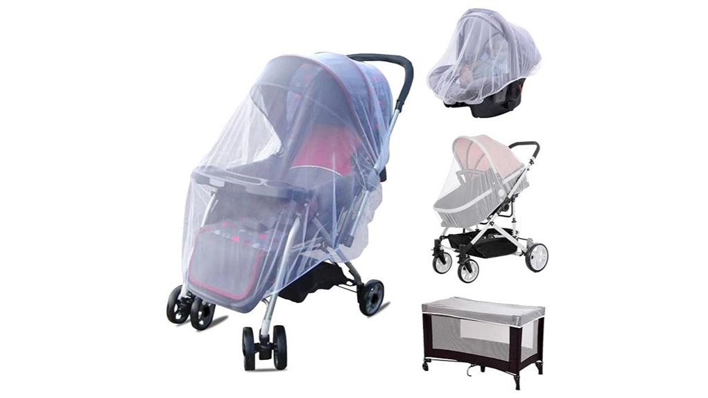 south to east stroller net bag