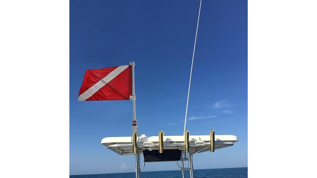 spear fishing pole holder