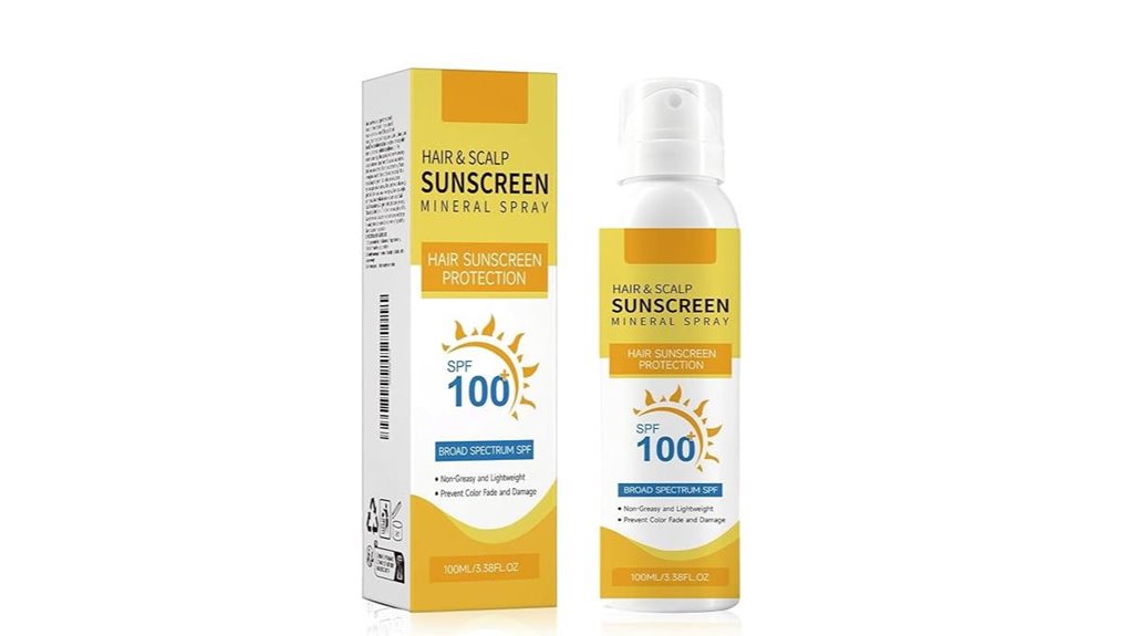spf100 hair protection spray