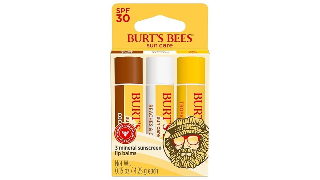 spf30 lip balm trio