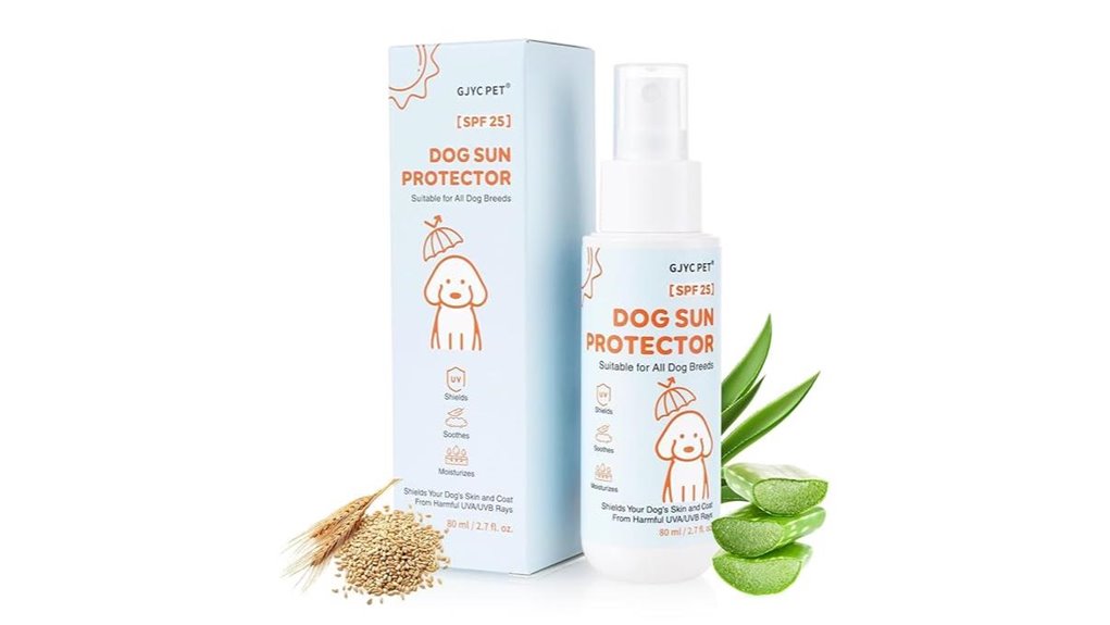 spf 25 oil based dog