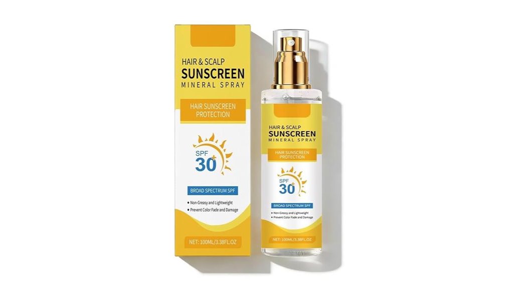 spf 30 hair scalp spray