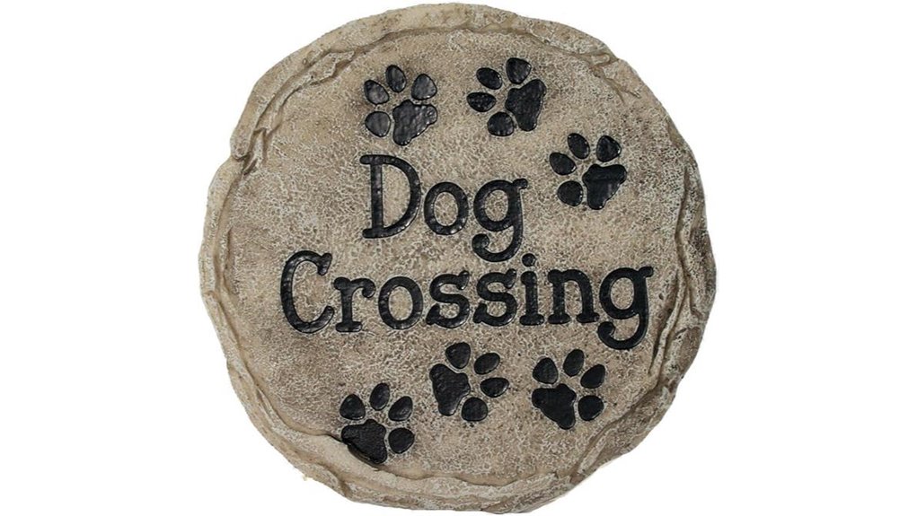 spoontiques dog crosses stone