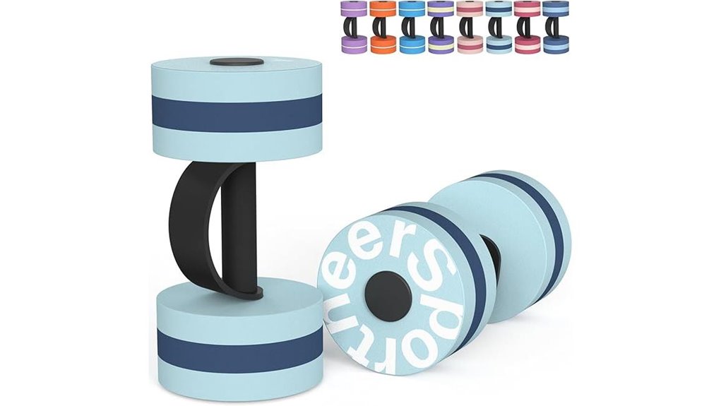 sportneer aquatic dumbbells set
