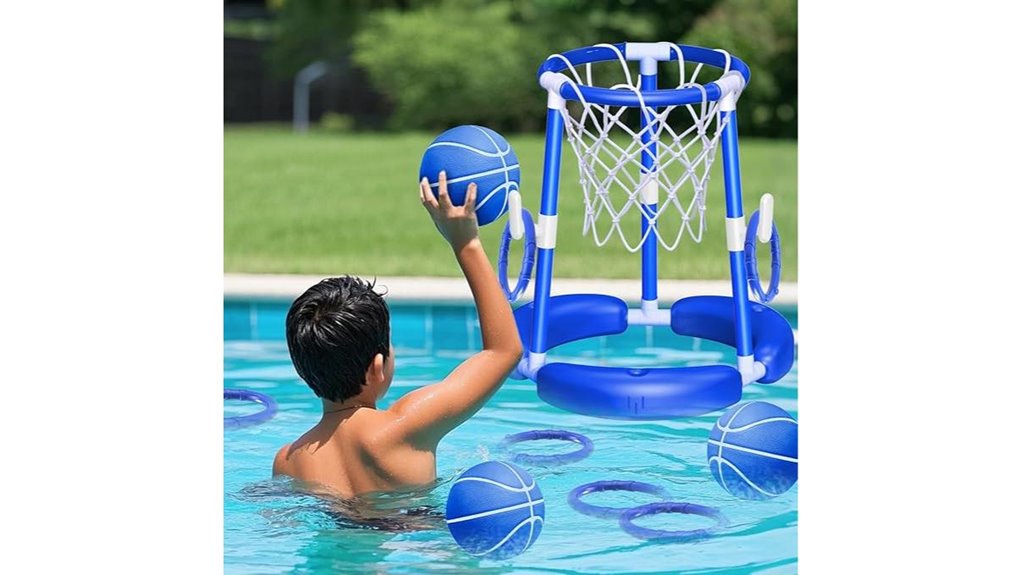 springflower pool basketball rings